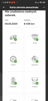 Skoda Octavia cena 110000 przebieg: 8500, rok produkcji 2023 z Gościno małe 121